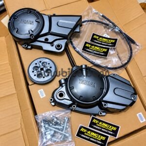 AOWBIKES Clutch Cover Kit Pack of 4 Pcs – RH Fitting | Motorcycle Clutch Cover Set
