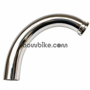 AOWBIKES Silencer Bend for Yamaha RX100 / RX135 | Exhaust Pipe Bend