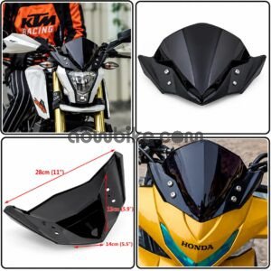 AOWBIKES small visor for all bikes
