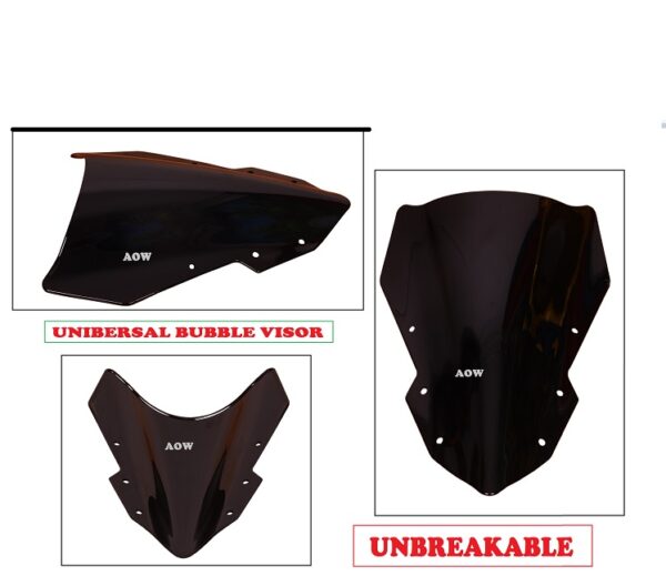 AOWBIKES universal unbreakable visor glass - Image 3