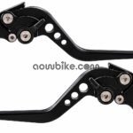 AOWBIKES Adjustable Position Brake & Clutch Lever Set for Yamaha FZ & Fazer | Motorcycle Lever Kit