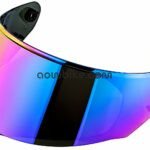 AOWBIKES LS2 Rainbow Visor | Iridium Multi-Color Replacement Helmet Visor