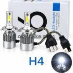 AOWBIKES C6 H4 Plug & Play Headlight Light LED Conversion Kit