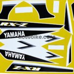 AOWBIKES Full Sticker Kit For Yamaha RXZ (BLUE TANK)