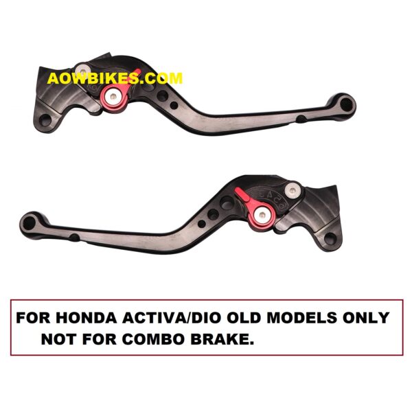 AOWBIKES Lever Set For Honda ACTIVA / DIO (Old Models)