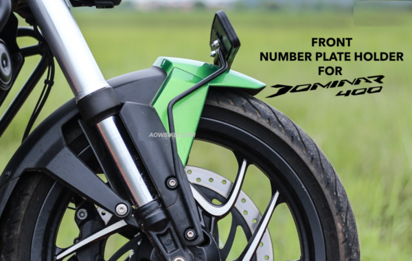 AOWBIKES Dominor front number plate holder.