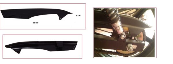 AOWBIKES Universal PVC Chain cover