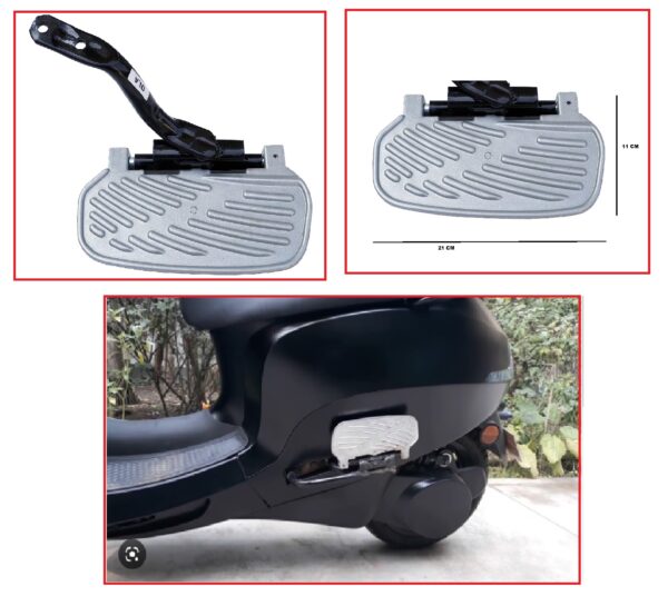 Aowbikes Rear Ladies Footrest for Ola / S1 - Image 3