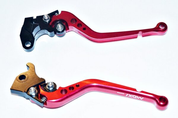 Short Adjustable Levers(Green) for Yamaha R15 V1/V2 (RED) Not For V3 - Image 3