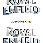 AOWBIKES TANK MONOGRAM FOR ROYAL ENFIELD (SILVER)