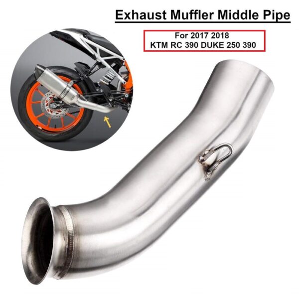 AOWBIKES Middle Bend Pipe for KTM RC 390