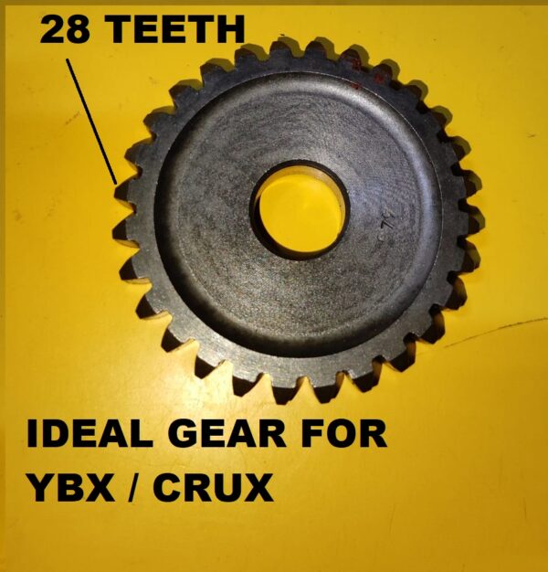 AOWBIKES Ideal Gear For Yamaha Ybx/Crux (28 TEETH)