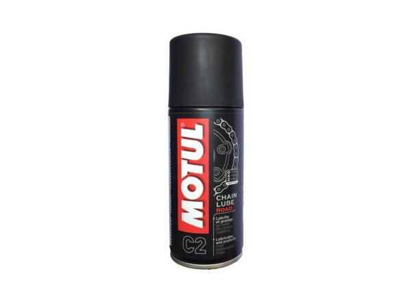 Motul-Chain Lube (150ML) with Brush, Waste and Cloth - Image 2