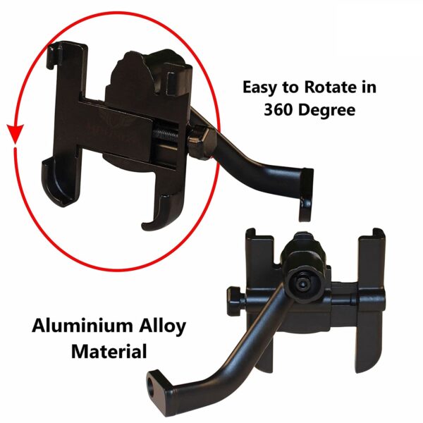 Universal CNC Mobile Holder (Without USB) 360 Degree Rotating