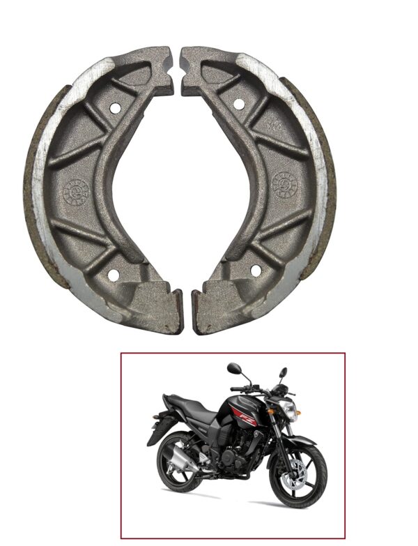 AOWBIKES Rear Brake Shoe For Yamaha FZ All Models - Image 2