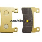 AOWBIKES Front Brake Disc Pad for Harley Davidson Fat BOY/DYNA