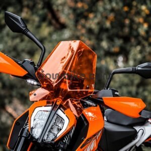 X Visor (Orange) for KTM 390 and 250
