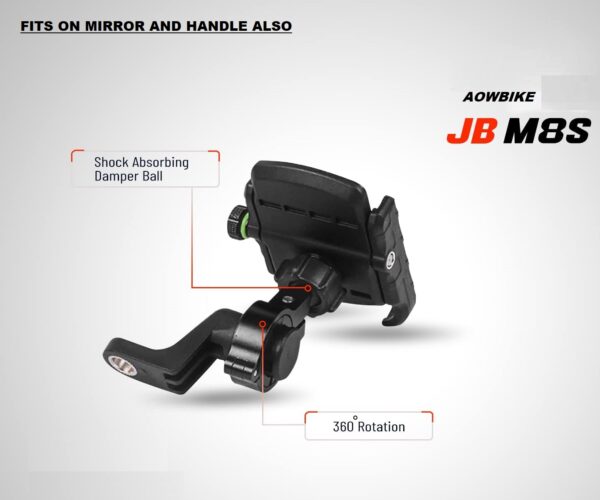 AOWBIKES Phone Holder Mount -M8S - Image 4