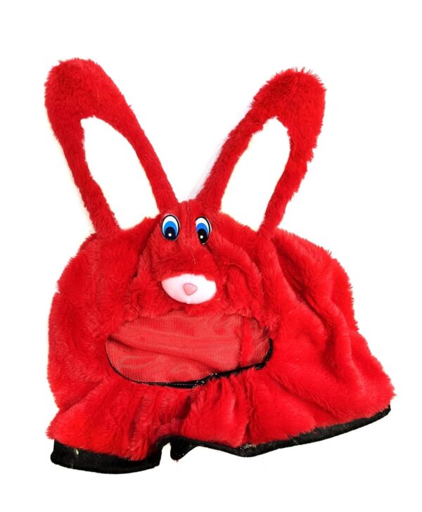 Piikachuu Design Bunny Helmet Cover-RED - Image 2