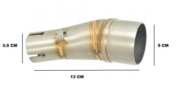 Bend Pipe For Kawasaki Ninja 250,300 cc, R3 - Image 2