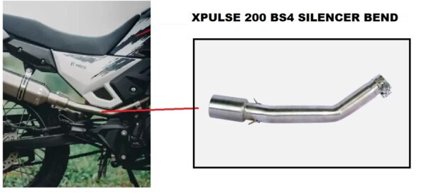 Xpulse Exhaust Bend Pipe - Image 2