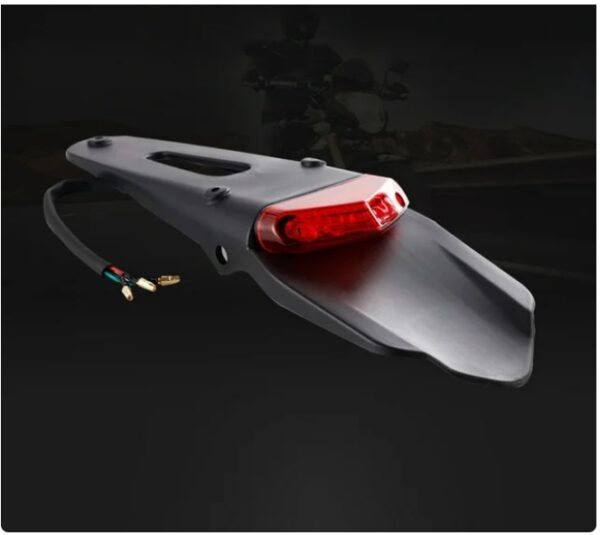 Universal Rear Mudguard With Led