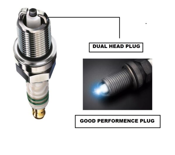 Dual Head Spark Plug