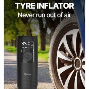Qubo Smart Tyre Inflator for Cars & Bikes from Hero Group
