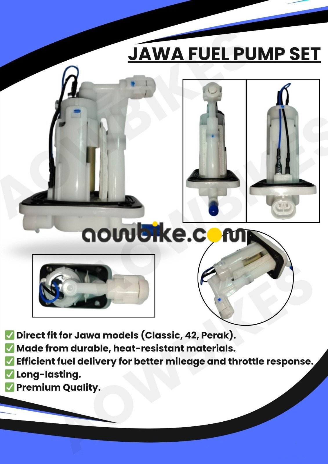 Fuel Pump Assembly for Jawa 42