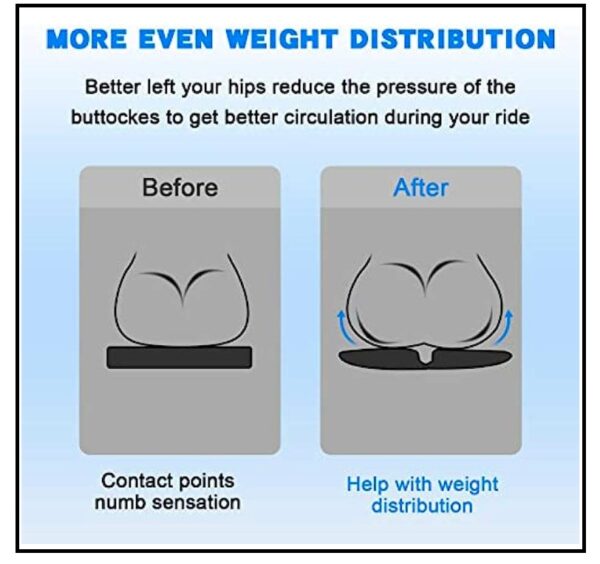 Motocycle Seat Cushion Gel Seat For Bike - Image 3