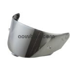 KYT Helmet Visor Glass - Silver TT/TTC