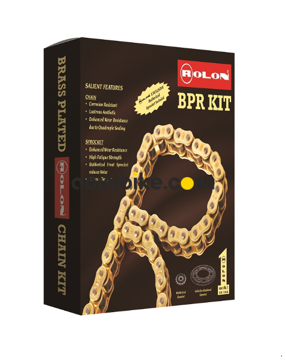 Brass Chain & Sprocket kit for KTM DUKE 390CC - KIT HXRC 268