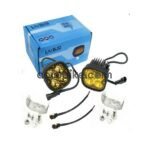 HJG Original 4 LED CREE 60W Fog Light With Yellow Filter Cap (2 Pcs)