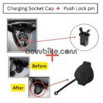 OLA Charger Cap With Push Lock pin OLA S1, S1 PRO GEN1, GEN2
