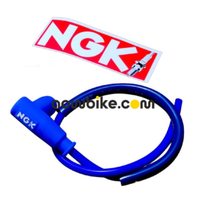 NGK Racing Spark Plug Wire CR2 – High Performance Ignition Cable (Blue)