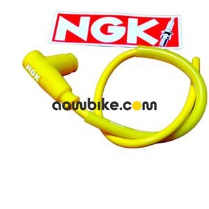 NGK Racing Spark Plug Wire CR2 – High Performance Ignition Cable (Yellow)