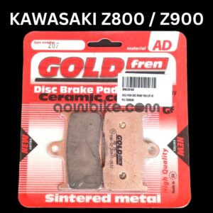 Goldfren Ceramic Carbon Sintered (AD-207) Front Disc Brake Pad  for Kawasaki Z800 (2013–2016) / Kawasaki Z900