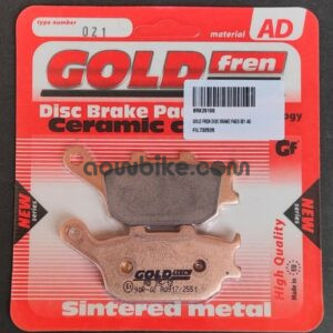 Goldfren Ceramic Carbon Sintered Rear Disc Brake Pad (AD-021) for Suzuki SV400