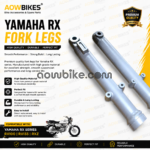 Yamaha RX Fork Legs | RX100 / RX135 / RXZ Front Fork Leg Set | Front Suspension Replacement