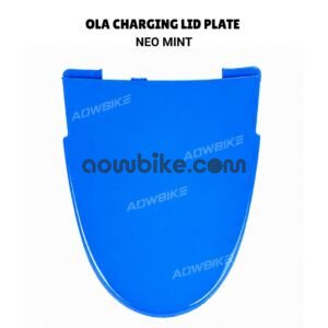 Ola Charging Lid Plate Neo Mint Blue | Charging Port Cover Compatible with All Ola Models