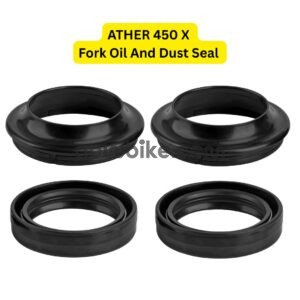Ather 450X Front Fork Oil Seal & Dust Seal Kit | Suspension Fork Seal Set (Pack of 4).