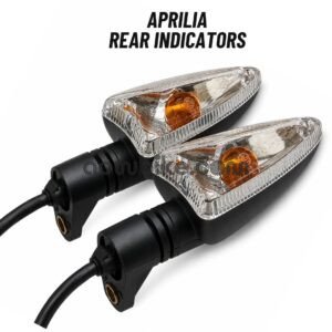 Aprilia Indicators Pair | Turn Signal Indicator Set with Clear Lens