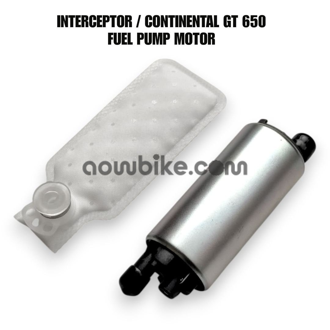 Fuel Pump Motor with Strainer Compatible for Royal Enfield Interceptor 650 & Continental GT 650 | High Performance | AOWBIKE