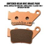 Royal Enfield Rear Brake Pads | Sintered Rear Disc Brake Pads for Meteor 350, Himalayan, Classic 350 & Interceptor 650