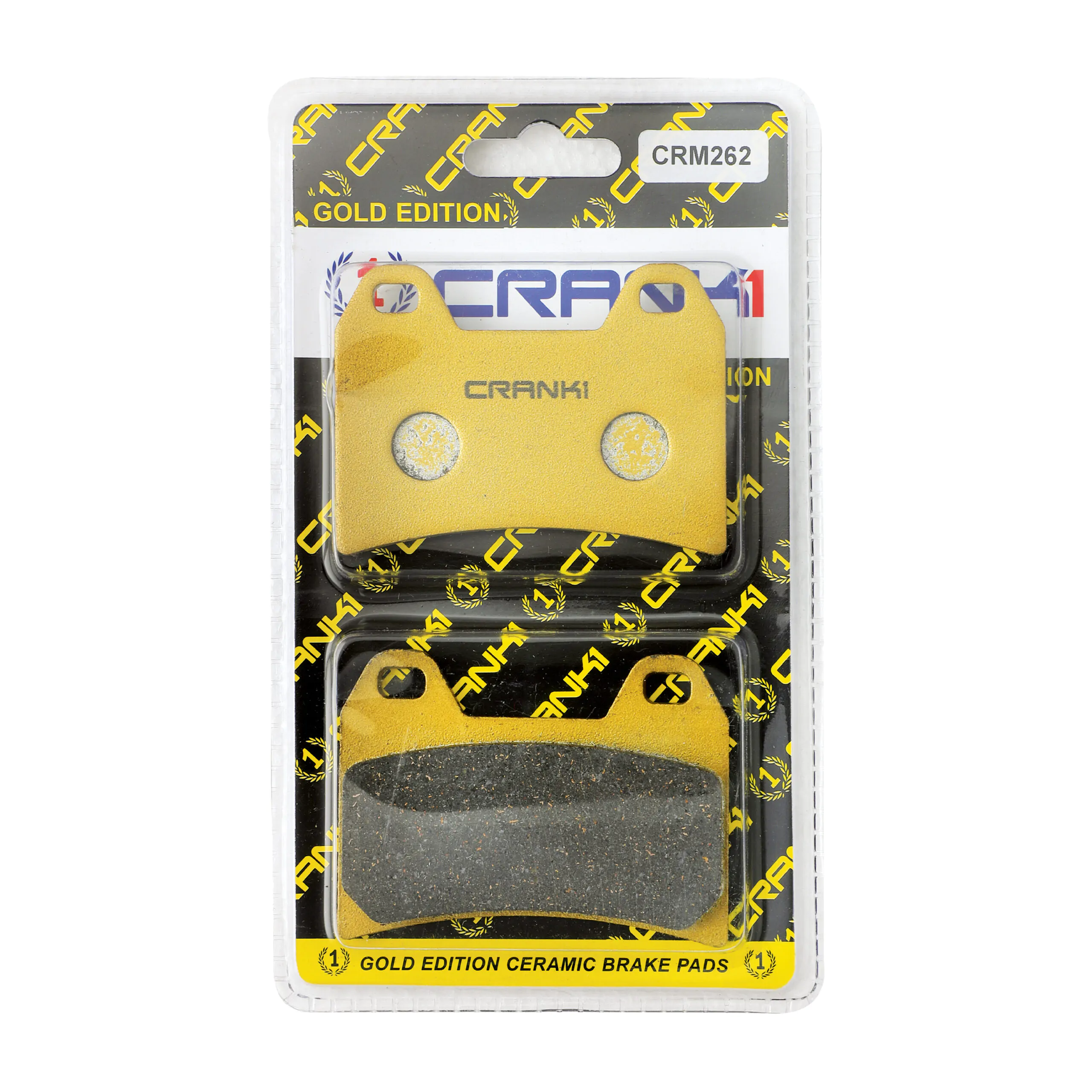 CRANK1 CRM262 Gold Edition Ceramic Front Brake Pad for KTM Adventure 790